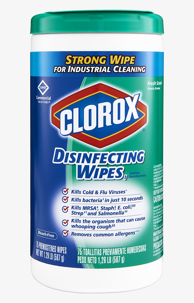 Clorox Wipes Bleach Free, transparent png #4462371