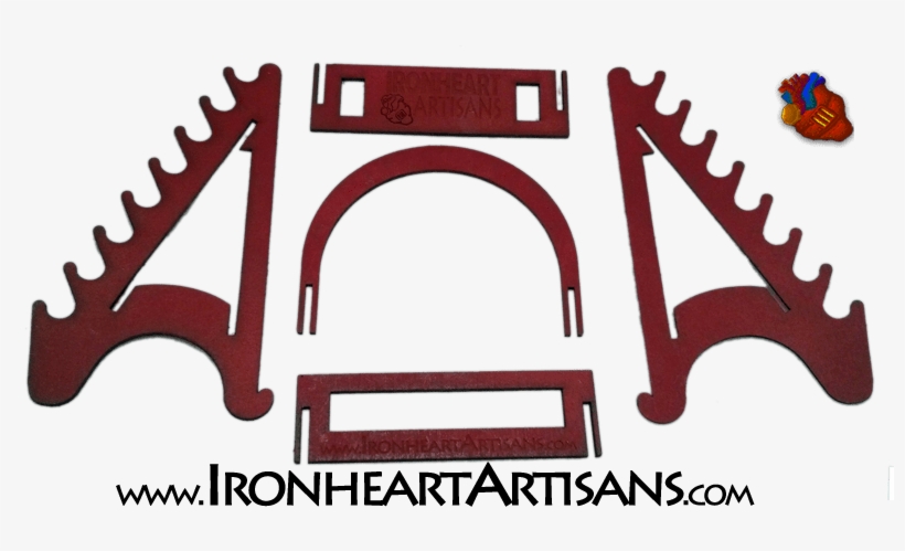 Paint Brush Clipart Paint Holder - Mdf Paint Brush Holder, transparent png #4462421