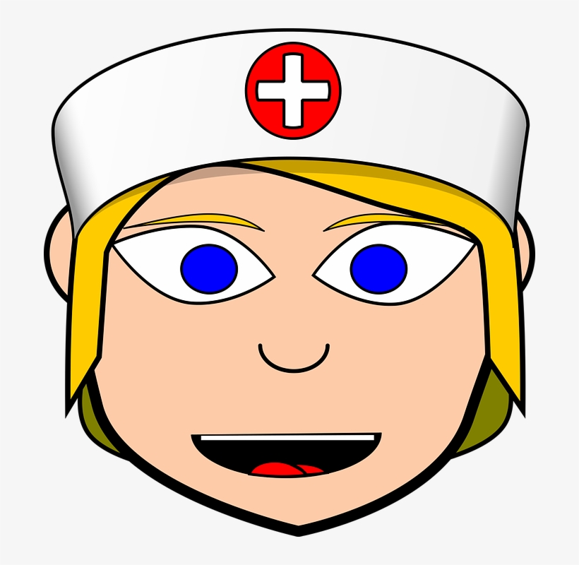 Cartoon Woman Face 11, Buy Clip Art - Caras De Enfermeras Animadas - Free  Transparent PNG Download - PNGkey
