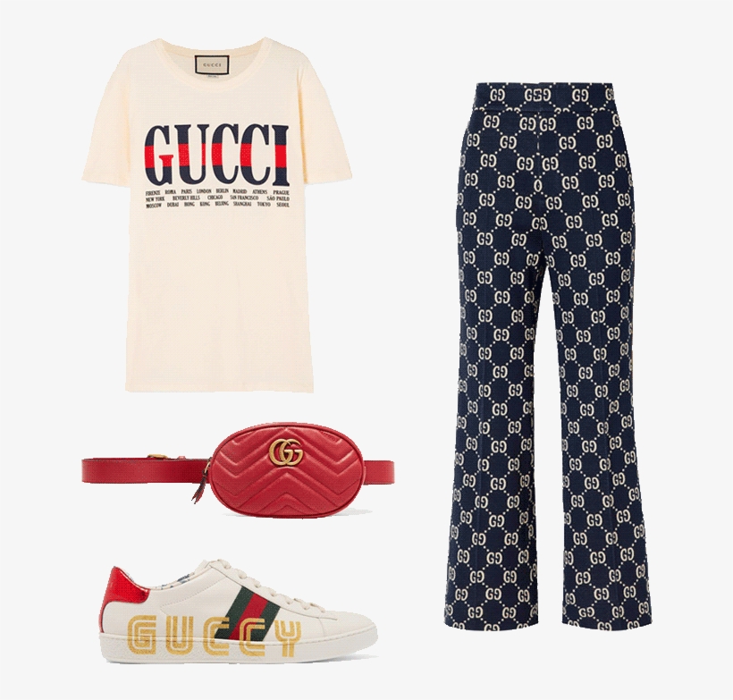 Gucci Gang - Gucci Stockings, transparent png #4463319