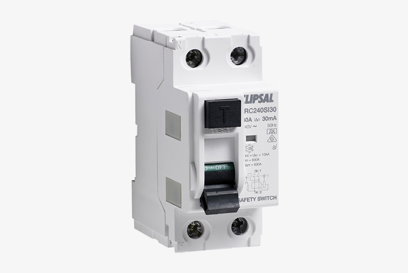 Residual Current Circuit Breaker, 2 Module, 2 Pole, - Clipsal 40a Rcd, transparent png #4463373