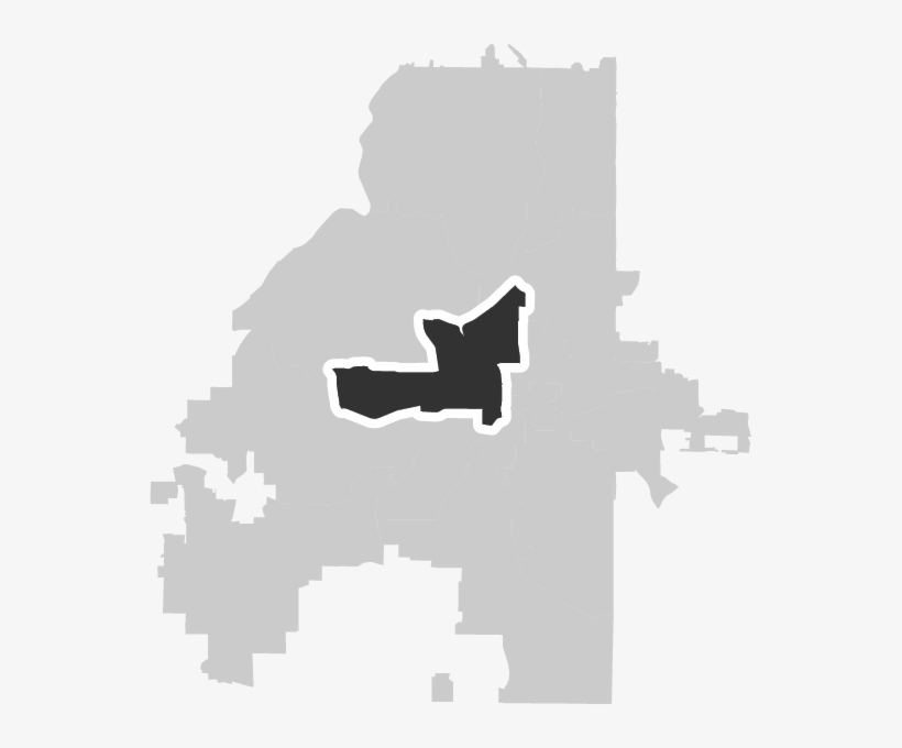 Council03 - Atlanta Mayoral Election Map, transparent png #4463423
