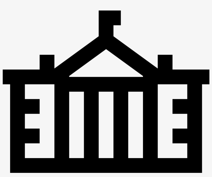 White House Icon - Icon, transparent png #4464137
