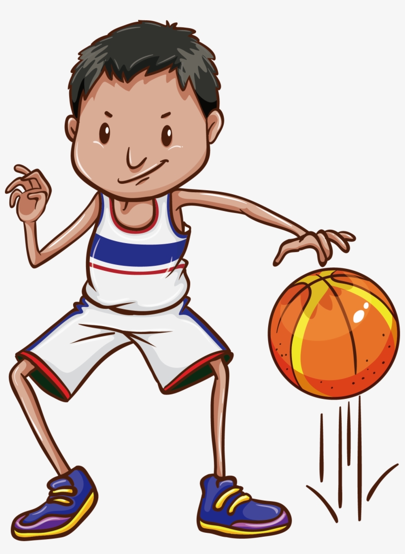 Banner Free Bouncing Basketball Clipart - Bounce The Ball Clipart, transparent png #4465070