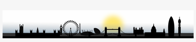 Houston Vector Skyline Singapore - London Skyline Vector Png, transparent png #4465332