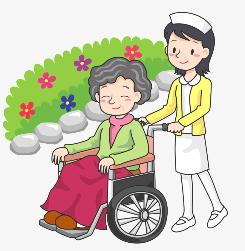 Clipart Walking Male Person - Pasear En Silla De Ruedas Dibujo, transparent png #4467153