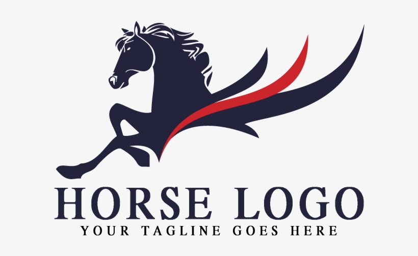 Stallion Horse Race Logo - Horse Racing, transparent png #4467556