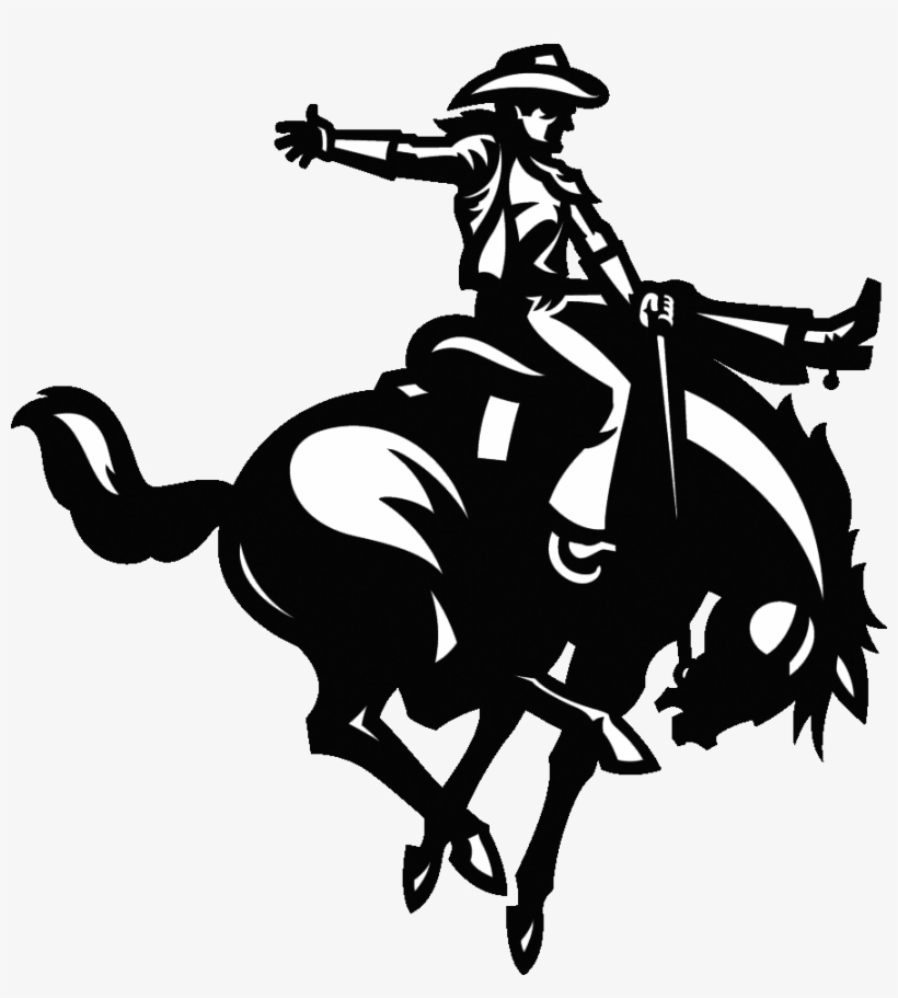 Horse And Rider Logo - Northwestern Oklahoma State Logo, transparent png #4467776