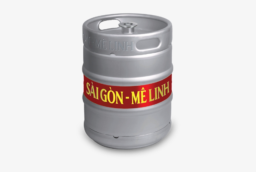 Bia Hơi Sài Gon Mê Linh - Keg Of Beer, transparent png #4468238