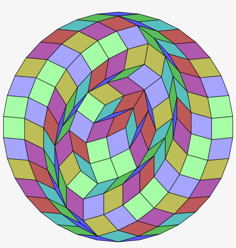 34-gon Rhombic Dissection2 - Circle, transparent png #4468305
