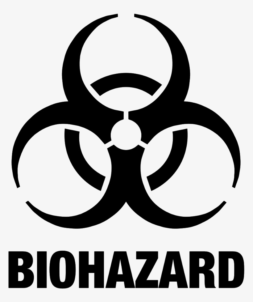 Biohazard Transparent Image - Biohazard Sign, transparent png #4468307