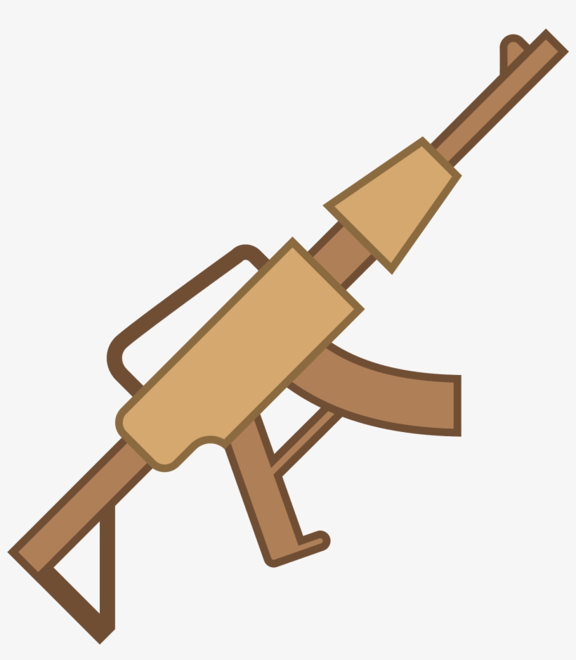 Assault Rifle Icon - Assault Rifle Icons8, transparent png #4468750