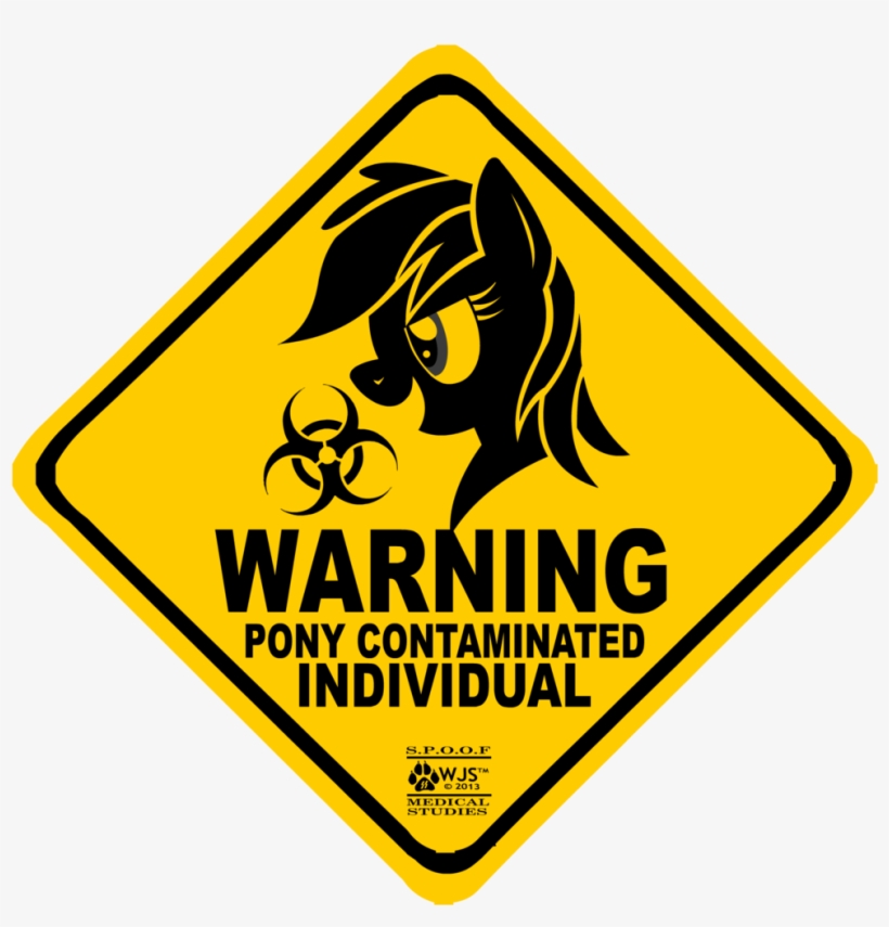 Wolfjedisamuel, Biohazard, Rainbow Dash, Safe, Sign, - Lakehead Engineering, transparent png #4468758