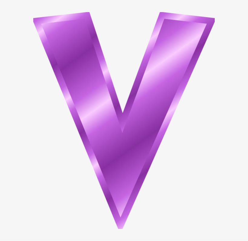 V картинка с буквой v