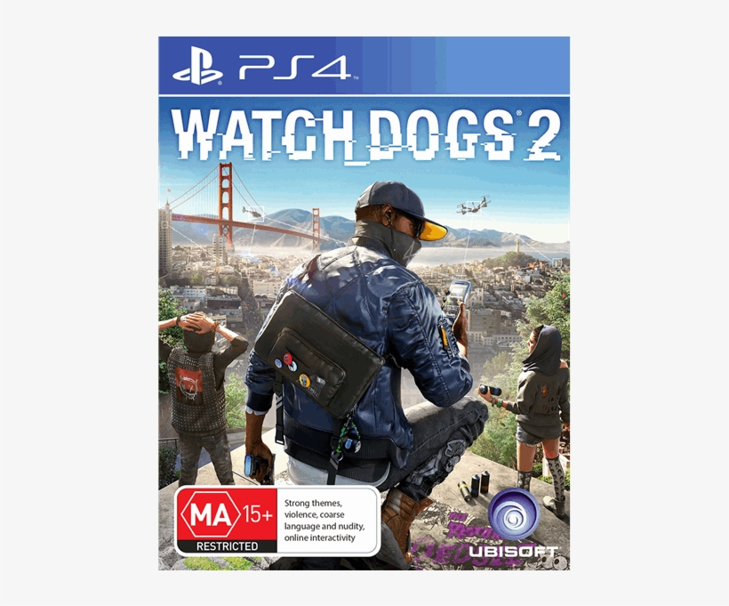 Watch Dogs Png Game Ps4 Clipart Royalty Free - Watch Dogs 2 [ps4 Game], transparent png #4470767