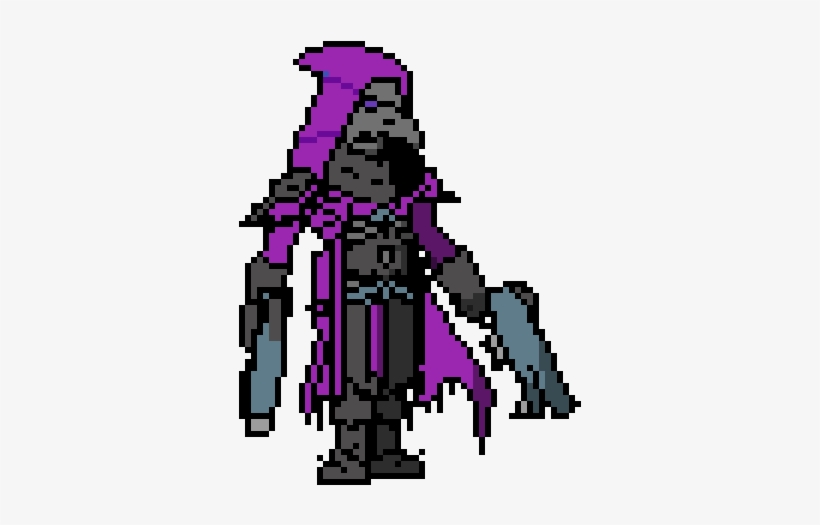 Reaper Nevermore Skin Pixle Base - Cartoon, transparent png #4471063