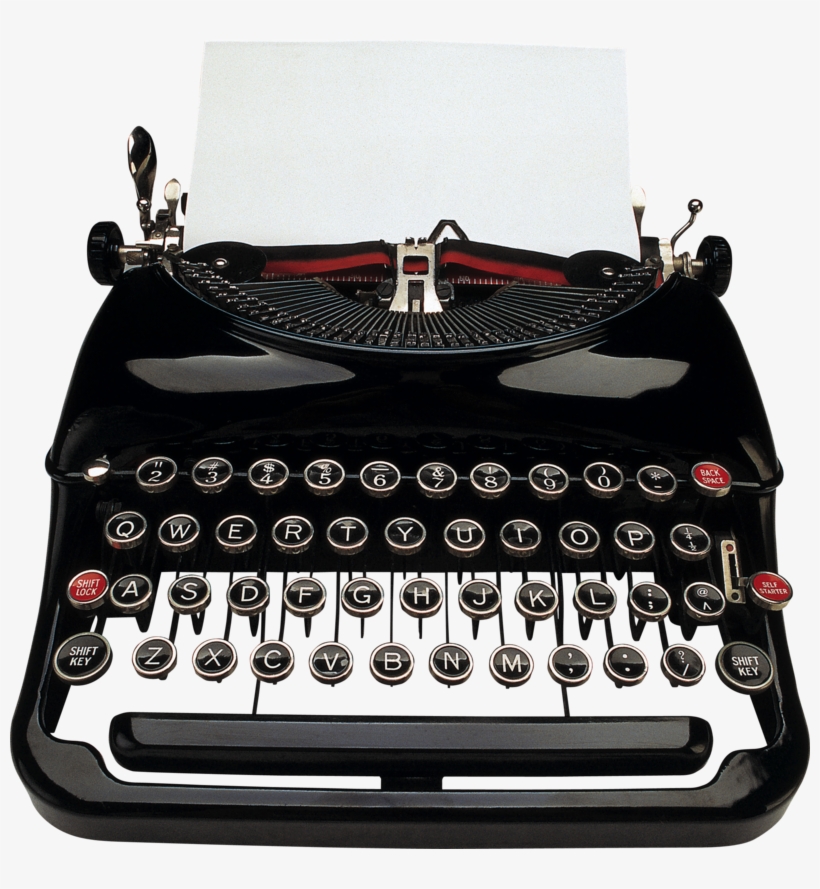 Typewriter Png, Download Png Image With Transparent - Печатная Машинка Png, transparent png #4471630