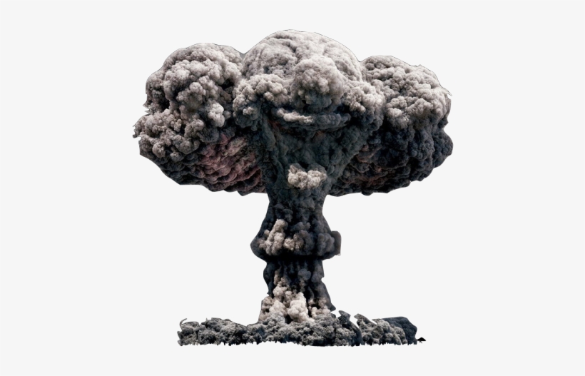 Mushroom Cloud Vector - Atomic Mushroom Cloud Png, transparent png #4471751