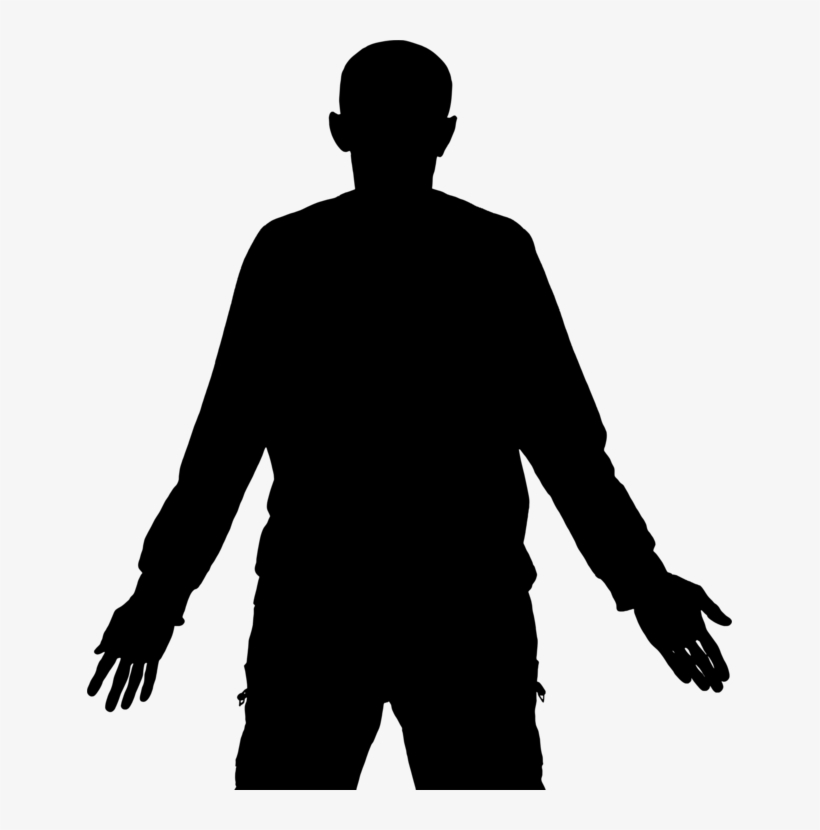 Arm Male Silhouette Man, transparent png #4472399