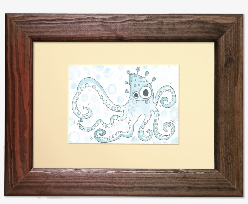 Sea Monster Frame - Visual Arts, transparent png #4472403