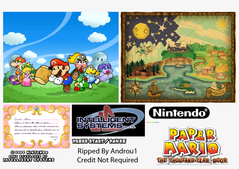 Click For Full Sized Image Title - Mario The Thousand Year Door, transparent png #4472478