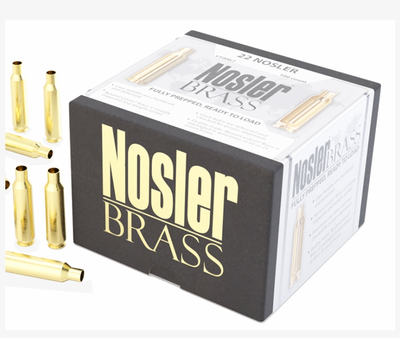 Nos10067 - Nosler, Inc. 10222 Nosler 33 Nosler Brass - 33 Nosler, transparent png #4474091