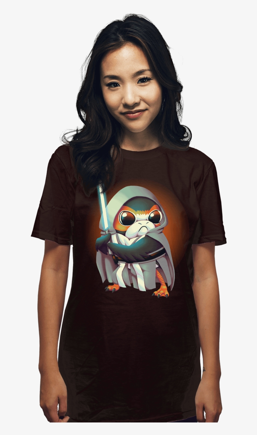 The Last Porg - White Tree Of Gondor Shirt, transparent png #4474869