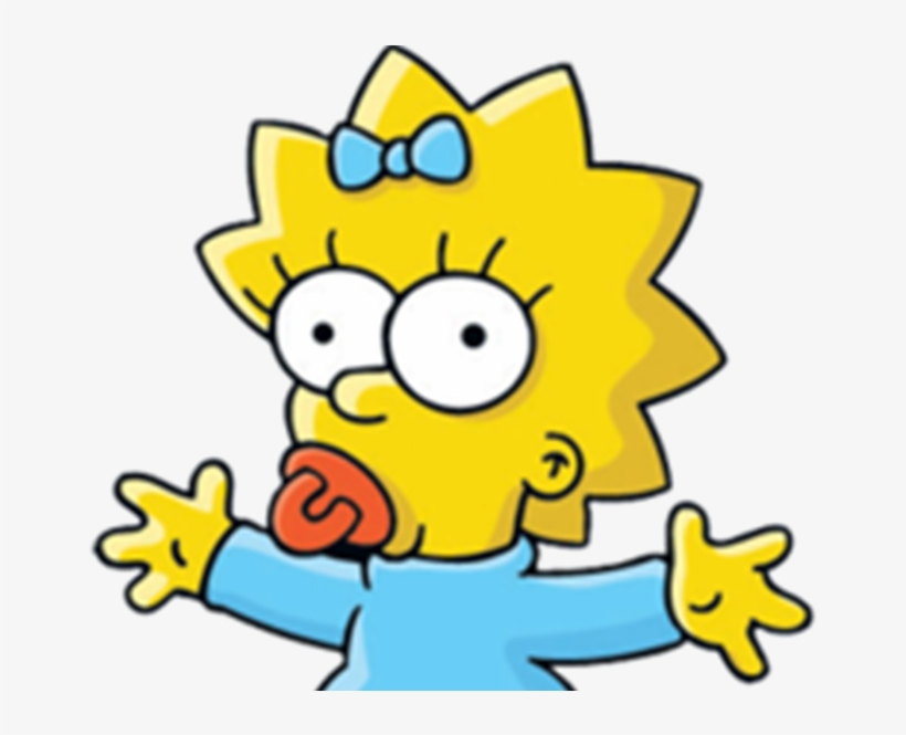 Maggie Simpson Marge Simpson Homer Simpson Nelson Muntz - Maggie Simpson Png, transparent png #4475319