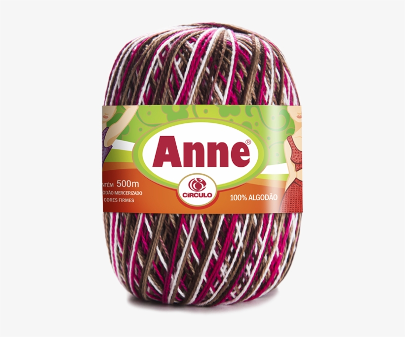 In Stock - Linha Para Crochê Anne 500 Circulo, transparent png #4476069