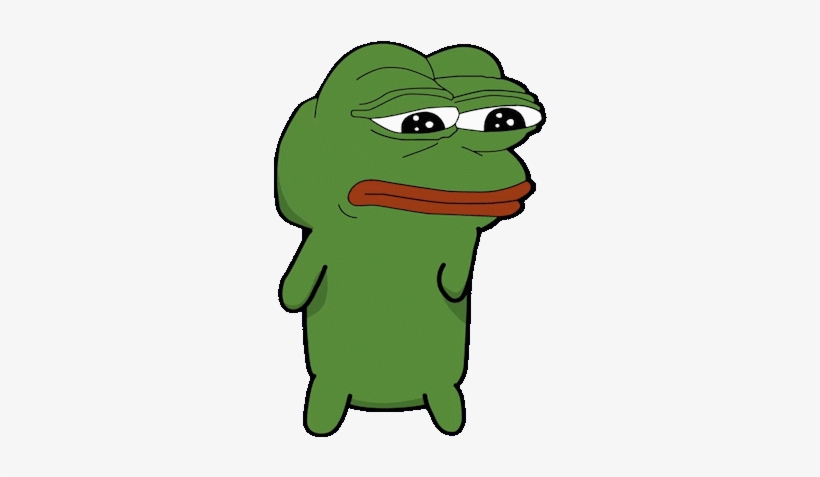 Sad - Pepe Face Gif Transparent - Free Transparent PNG Download - PNGkey