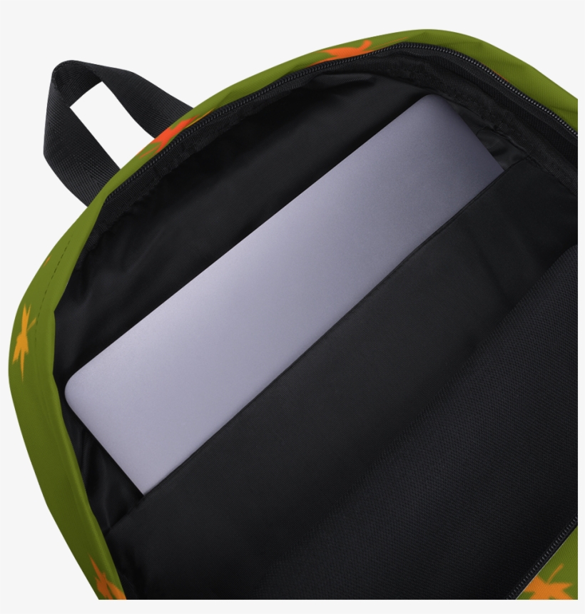 Maple Leaf , Green, Backpack - Backpack, transparent png #4477222