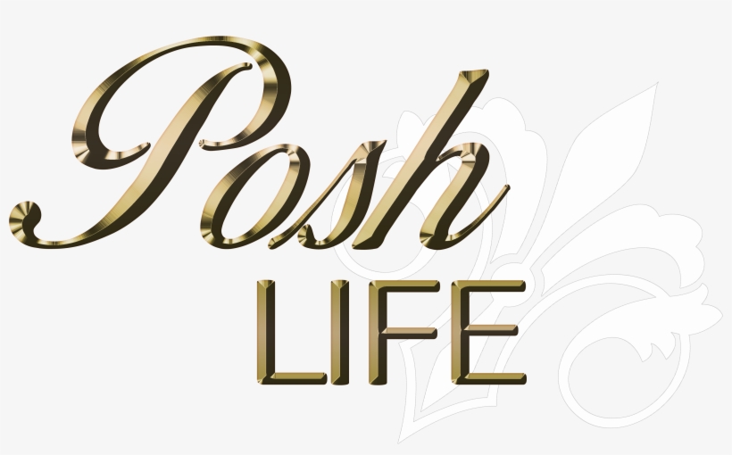 Posh Life Magazine - Calligraphy, transparent png #4477658