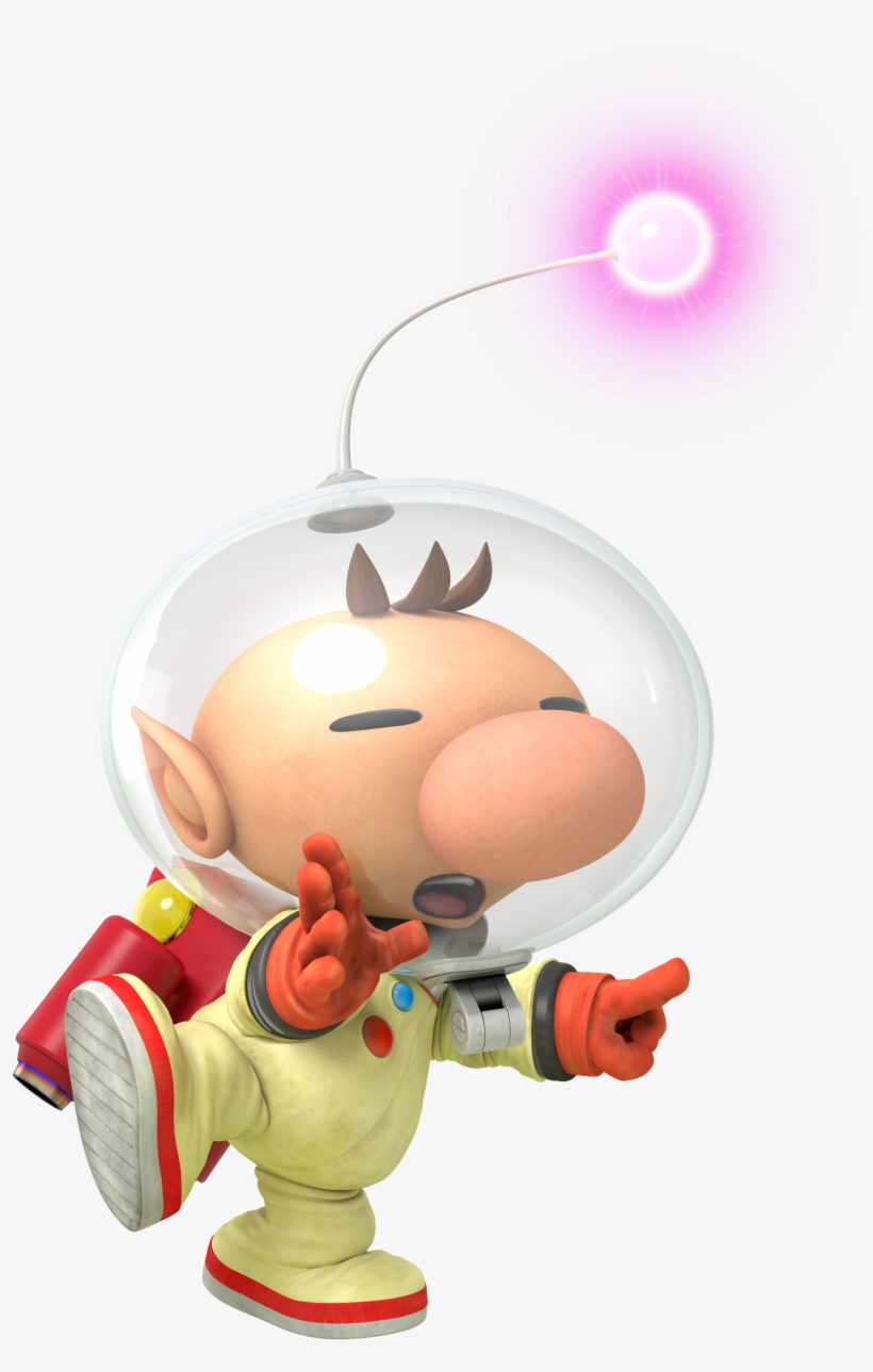 Olimar Hey Pikmin - Super Smash Bros Olimar, transparent png #4478117