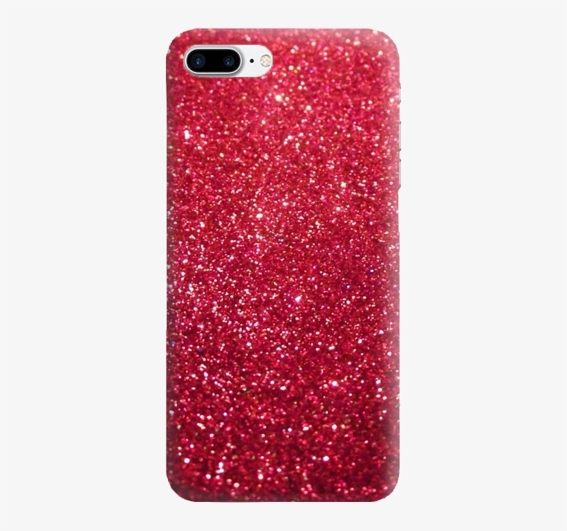 Red Glitter Phone Cover - Rose Gold Girly Cute, transparent png #4478180
