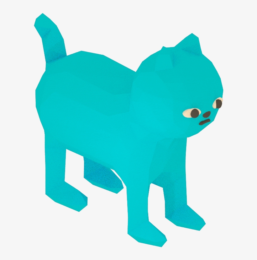 Transparent Animated Sticker Cat Gif, Animated Gif, - 3d Tumblr Gifs Transparent, transparent png #4478292