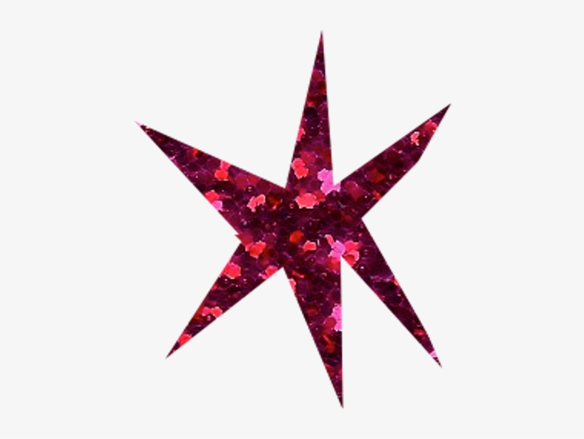 Glitter Glitter - Star, transparent png #4478718