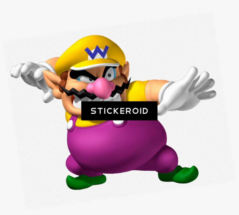 Nintendo Characters - Wario And Waluigi, transparent png #4478794