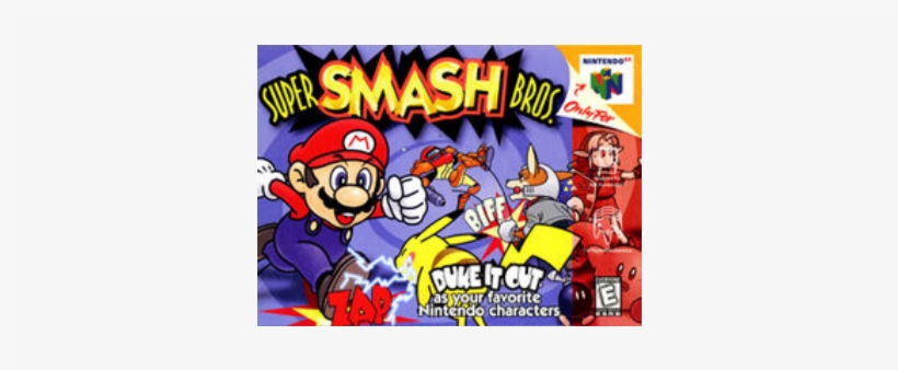 Screen 7 On Flowvella - Super Smash Bros Game Cartridge ~ N64 Nintendo 64, transparent png #4479217