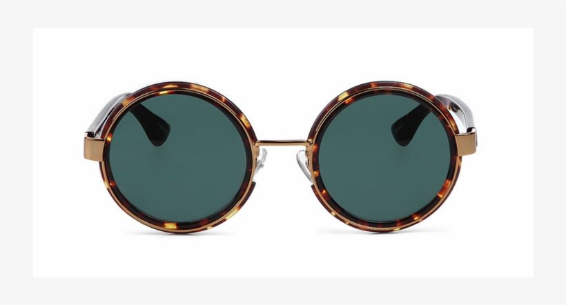 Dvn76c6 Sunsunglasses - Brown Turtle - Linda Farrow Sunglasses, transparent png #4479351