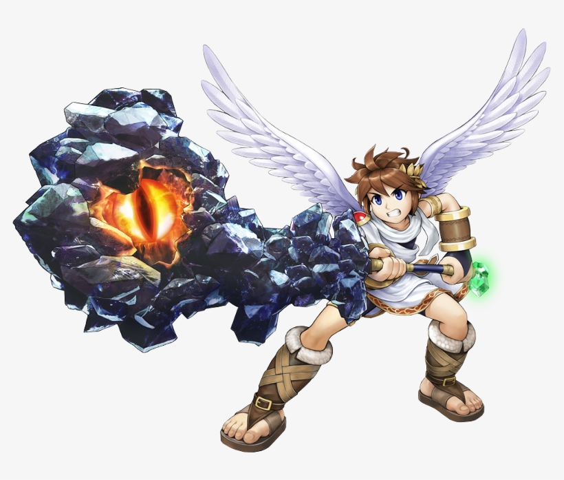 Pit Nintendo Character - Pit Kid Icarus Weapons, transparent png #4479441