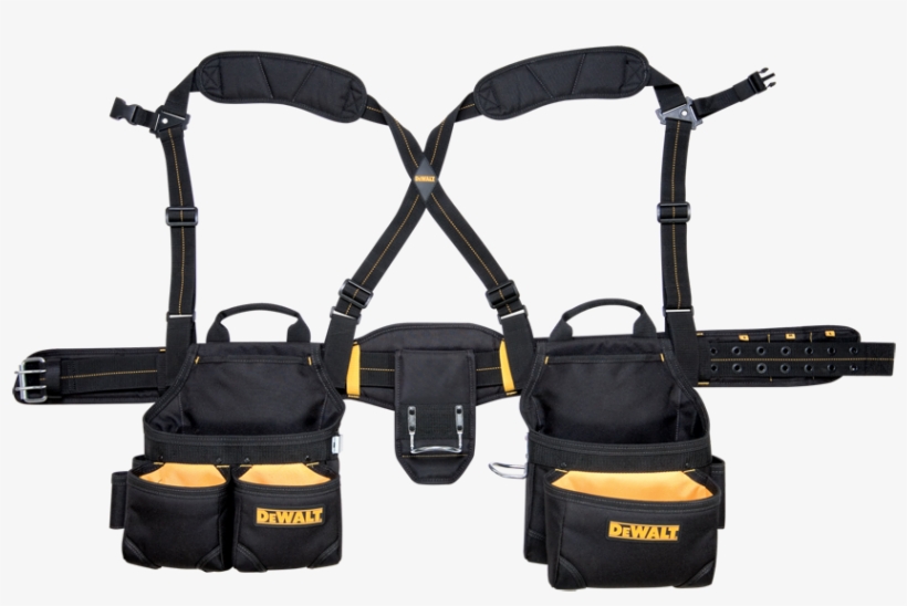 Product Views - Dewalt Tool Belt With Suspenders, transparent png #4479442
