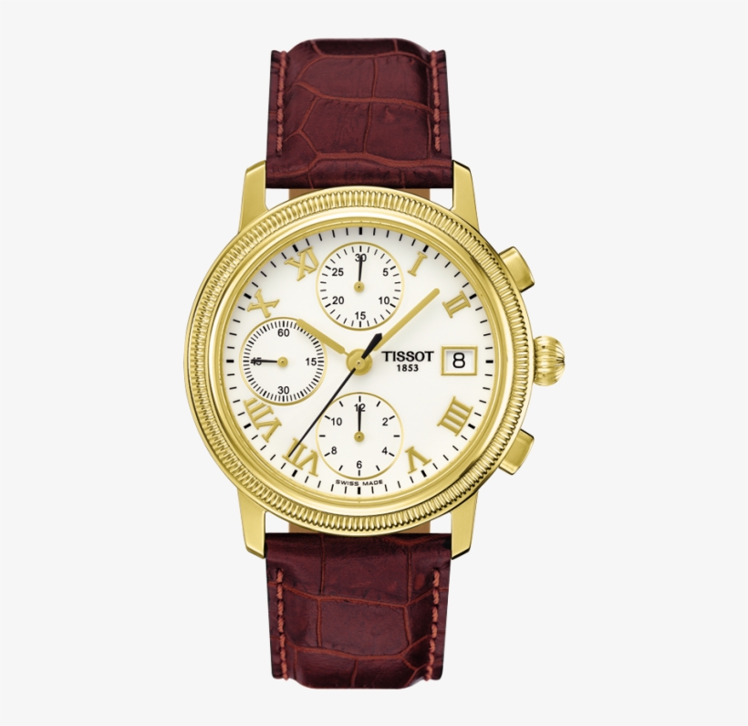 The Tissot Bridgeport Collection Is Where Classy Design - Tissot Rose Gold Mens Watch Automatic, transparent png #4480301