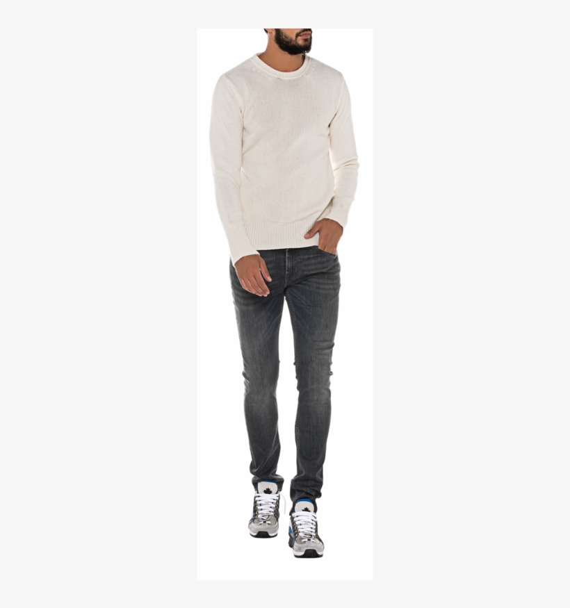 Crossleyevis Off White // Classy Knitted Pullover - Sisters Point, transparent png #4480369