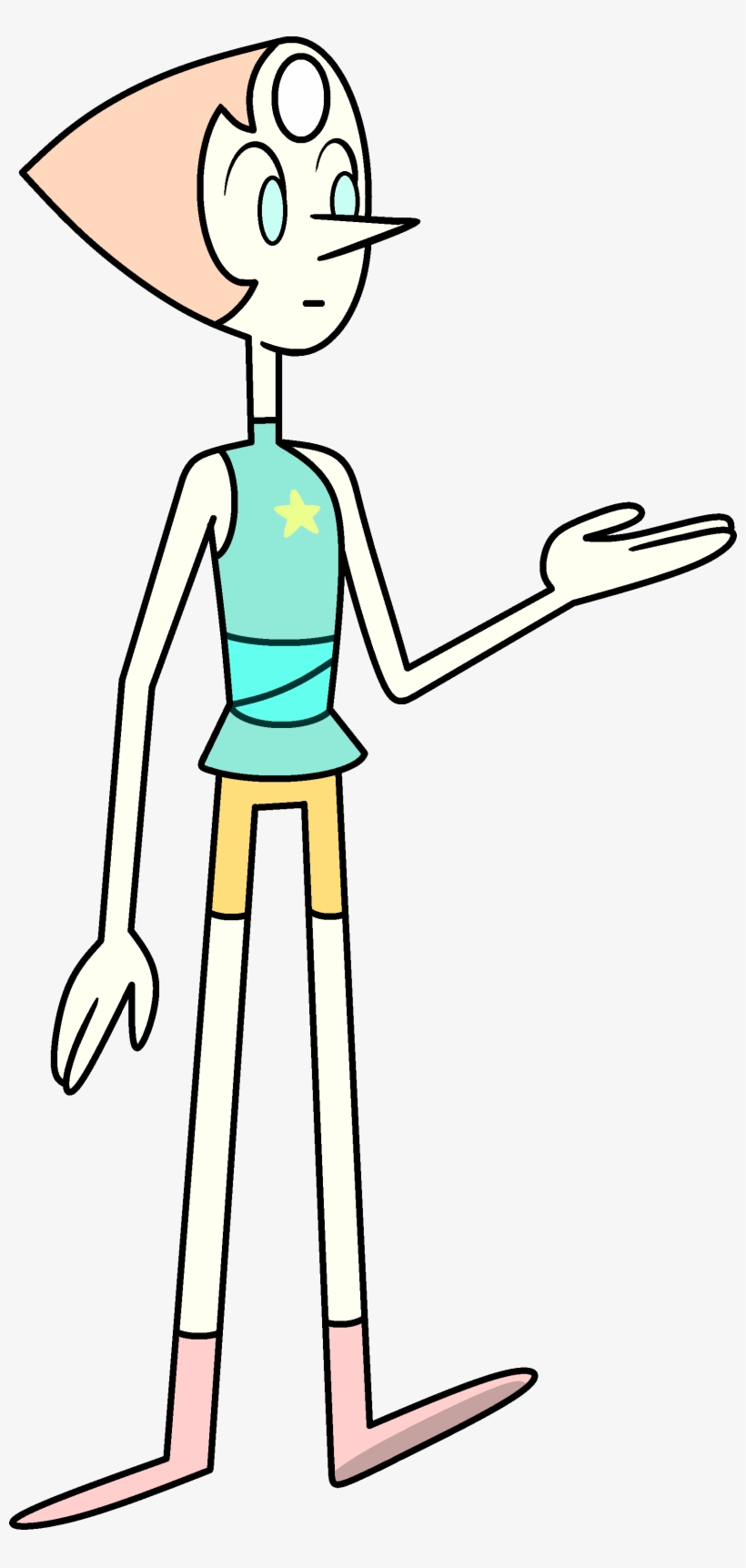 Pearl - Steven Universe Pearl Model, transparent png #4480918