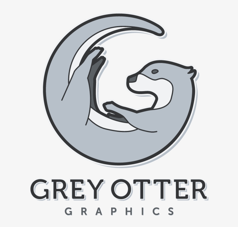 Grey Otter Graphics - The Grey, transparent png #4481253