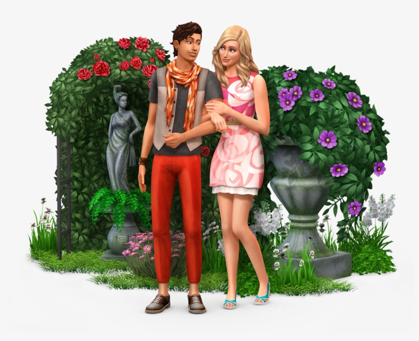 Sims 4 Kit Objets Jardin Romantique Romantic Garden - Sims 4 Romantische Garten, transparent png #4482009