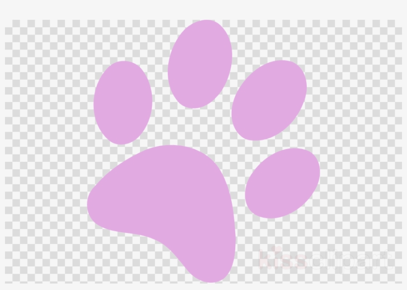 Pink Paw Print Transparent Clipart Dog Paw Clip Art - Garnett Mimms Prove It To Me / Looking, transparent png #4482073