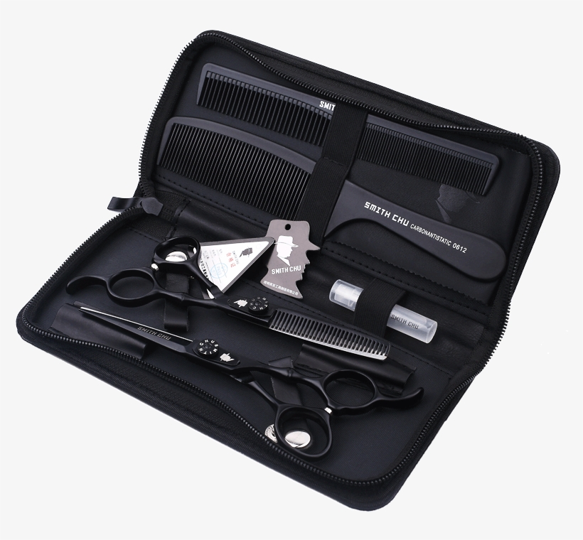 Professional Barber Scissors Hairdressing Hair Cutting - 440c, transparent png #4482078