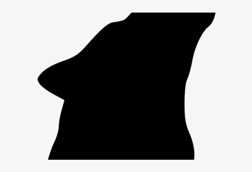 Face Silhouette - Clip Art, transparent png #4483433