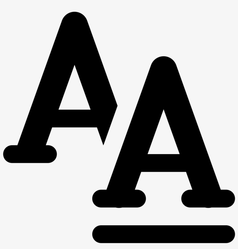 Formatage Du Style De Police Icon - Draw Faces In 15 Minutes: Amaze Your Friends With Your, transparent png #4484682